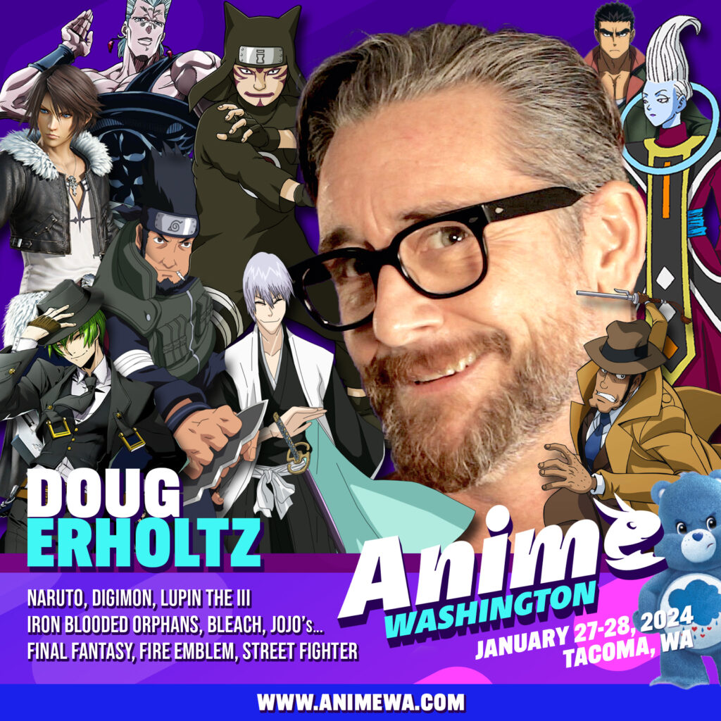 Doug Erholtz Anime Washington